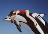 Guy Bourdin, Charles Jourdan, Spring, 1976, Chromogenic print, printed later