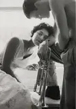 William Claxton, Halima and Chet Baker, Redondo Beach, 1955, Gelatin silver print, printed 1997