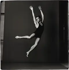 Mikhail Baryshnikov, Brussels, Belgium by Annie Leibovitz, 1990, Gelatin silver print, offered May 2015