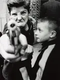 Gun 1, New York by William Klein, 1955, Gelatin silver print, printed later, sold May 2015