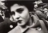 Big Face in Crowd, New York by William Klein, 1955, Gelatin silver print, printed later, sold May 2015