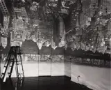 Abelardo Morell, Camera Obscura Image of Manhattan View Looking West in Empty Room