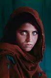 Steve McCurry, Sharbat Gula, Afghan Girl, Pakistan, 1984, Chromogenic print, printed no later than 1995