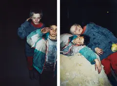 Boris Mikhailov, Untitled from Case History, 1997-1998, Two chromogenic prints