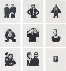 Box of Pin-Ups by David Bailey, London: Weidenfeld and Nicolson, 1965. Thirty-six half-tone prints, sold Nov 2015