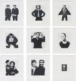 David Bailey, Box of Pin-Ups, London: Weidenfeld and Nicolson, 1965. Thirty-six half-tone prints