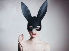 Tyler Shields, Bunny, 2015, Chromogenic print, flush-mounted
