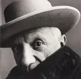 Pablo Picasso at La Californie, Cannes, France by Irving Penn, 1957, Gelatin silver print, printed before 1965, offered Nov 2015