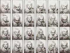 Holly Solomon by Andy Warhol, 1963-1964, Six unique gelatin silver photobooth prints, sold Nov 2015