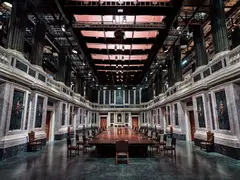 Anderson & Low, Palazzo, Rome from On the Set of James Bond's Spectre, 2015, Archival pigment print, flush-mounted