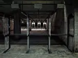 Anderson & Low, Shooting Gallery, Old MI6 Building from On the Set of James Bond's Spectre, 2015, Archival pigment print, flush-mounted