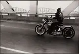 Danny Lyon, Crossing the Ohio River, Louisville, 1966, Gelatin silver print, printed 1993