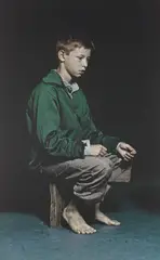 Paul Hodgson, Poor Boy, 2002, Pigment print, flush-mounted