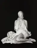 Erwin Blumenfeld, Draped Woman, Paris