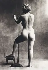 Sculptor's Model, Paris by Irving Penn, 1950, Platinum palladium print, printed 1967, offered Nov 2015