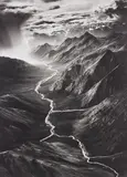 Sebastião Salgado, The Eastern Part of the Brooks Range, Arctic National Wildlife Refuge, Alaska, USA, 2009, Gelatin silver print