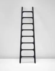 'Carbon ladder' by Marc Newson, 2008, Carbon fibre, rubber, sold Apr 2015