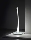 Ross Lovegrove, Unique light sculpture, designed for the exhibition 'Salviati Meets London', London, 2004, Blown opaque glass, painted MDF