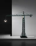 Studio Job, 'Crane' lamp, 2010, Patinated bronze, copper, opaque glass