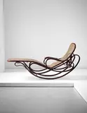 Gebrüder Thonet, Rocking chaise longue, model no. 7500