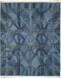 Barbro Nilsson, 'Tånga, mellanblå' (medium blue) rug