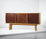 Bahut, model no. 4, designed for 'L’Equipement de la Maison' series, Grenoble by Charlotte Perriand and Pierre Jeanneret, designed 1939-1945, produced circa 1947-1952, Ash, sold Apr 2015