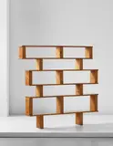 Bibliothèque, model no. 12, designed for 'L’Equipement de la Maison' series, Grenoble by Charlotte Perriand and Pierre Jeanneret, designed 1940-1945, produced circa 1947-1952, Ash, sold Apr 2015