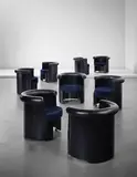 Luigi Caccia Dominioni, Set of eight armchairs