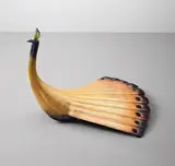 Paolo De Poli, Rare and large 'Peacock'