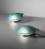 Fontana Arte, Pair of rare table/wall lights