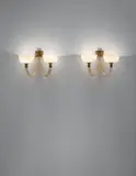 Carlo Scarpa, Pair of two-armed wall lights