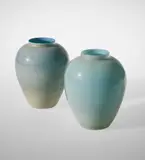 Tomaso Buzzi, Pair of 'Incamiciati' vases, model no. 3581