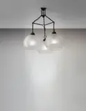 Luigi Caccia Dominioni, Rare and large 'Grappolo' chandelier