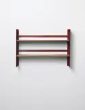 Jean Prouvé, Rare 'Cité' wall-mounted shelving unit, designed for the student rooms of the Cité Universitaire, Nancy
