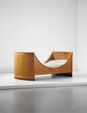 Kaare Klint, Rare 'Spherical Bed', model no. 5761, designed for a 'lady's boudoir', Copenhagen Cabinetmakers’ Guild, Charlottenborg