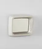 Georges Jouve, Mirror, circa 1955, Glazed earthenware, mirrored glass