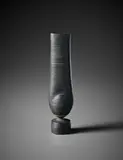 Black 'Cycladic' pot by Hans Coper, circa 1972, Stoneware, black glaze, sold Oct 2015