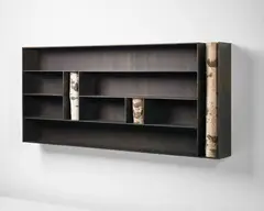 'Tree 4' wall-mounted shelving unit by Andrea Branzi, circa 2010, Steel, natural birch, sold Oct 2015