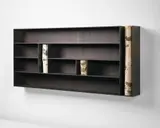Andrea Branzi, 'Tree 4' wall-mounted shelving unit, circa 2010, Steel, natural birch