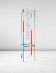 'Cabinet de Curiosité' by Shiro Kuramata, designed 1988, Acrylic, sold Oct 2015