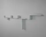 Naoto Fukasawa, Important 'Outline' shelving system, designed for the 100th Anniversary of Pastoe, 2012, Powder coated metal