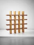 Shigeru Uchida, 'Day by Day' bookcase, from the 'Furniture as Remembrance' series, 1991, Oak-veneered wood, walnut-veneered wood