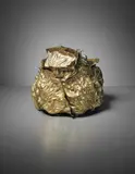 Gabriella Crespi, Large 'Cabbage and Snail' lidded box, circa 1970, Brass