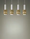 Alvar Aalto, Set of four 'Hand Grenade' ceiling lights, model no. A111