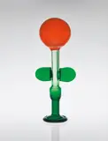Oiva Toikka, Unique and important 'Flower' glass sculpture, 1960s-1970s, Coloured glass