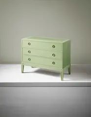 Carl Hörvik, Chest of drawers, 1924, Painted wood, nickel-plated brass