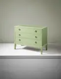 Carl Hörvik, Chest of drawers, 1924, Painted wood, nickel-plated brass