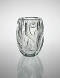 Erik Skawonius, Vase, 1957, Blown chiseled glass