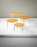 Bruno Mathsson, Set of four 'Annika' tables