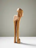 Erik Thommesen, Untitled, 1949, Oak